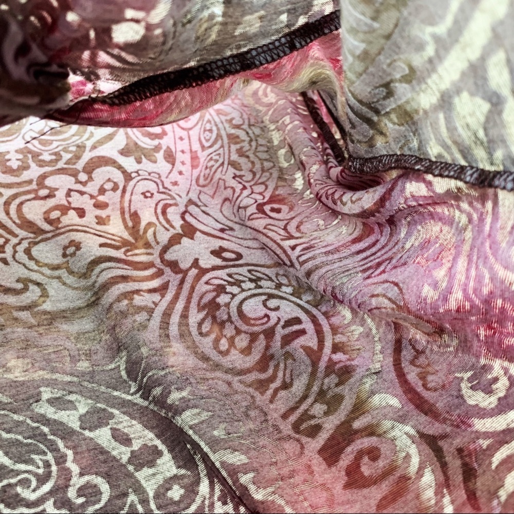 VINE STREET 5-in-1 Boho Chic Boutique Burnout L - Picture 6 of 8